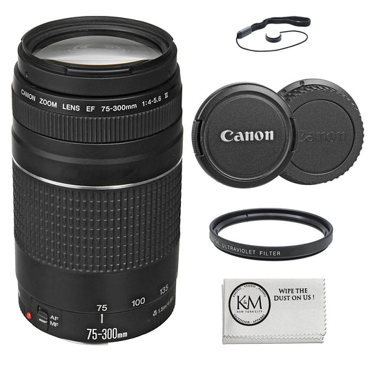 Canon EF 75-300mm f/4-5.6 III Telephoto Zoom Lens for Canon SLR Cameras