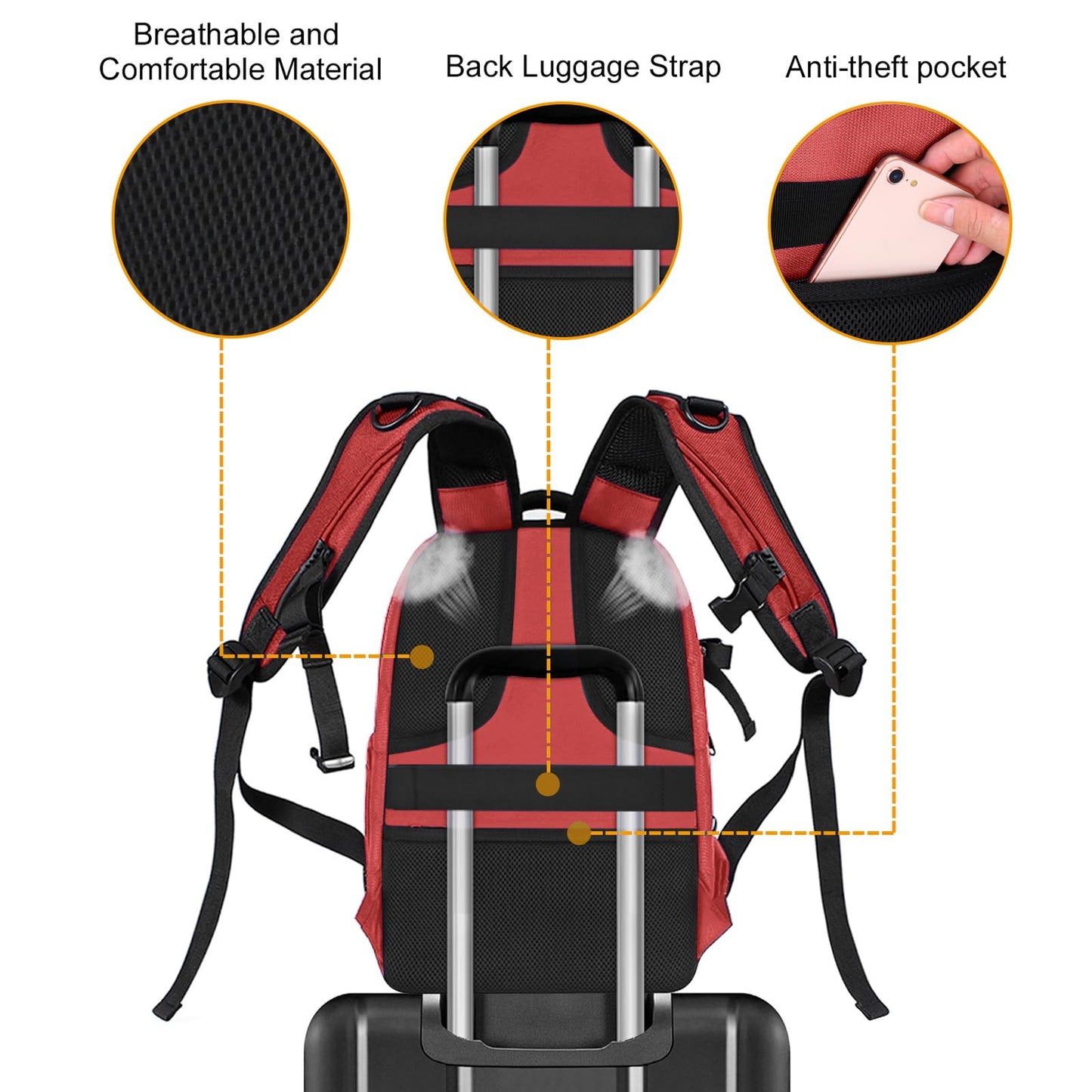 MOSISO Camera Backpack, DSLR/SLR/Mirrorless Photography Camera Bag 15-16 inch Waterproof Hardshell Case with Tripod Holder&Laptop Compartment Compatible with Canon/Nikon/Sony, Gray