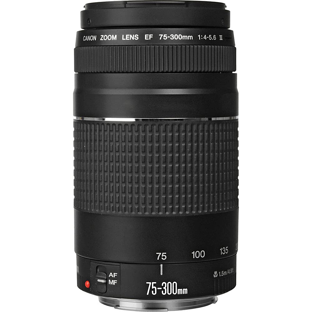 Canon EF 75-300mm f/4-5.6 III Telephoto Zoom Lens for Canon SLR Cameras