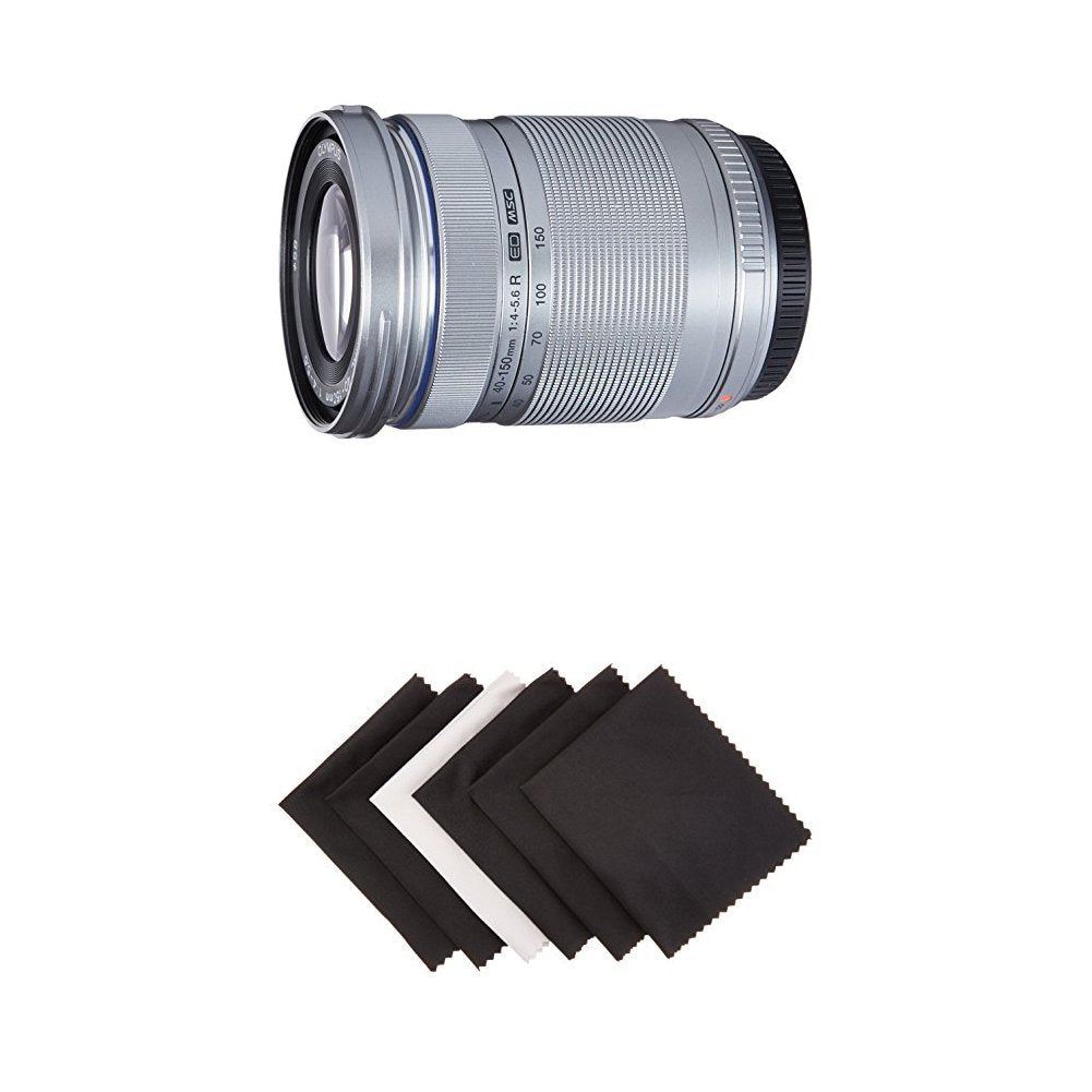 OM SYSTEM OLYMPUS M.Zuiko Digital 40-150mm F4.0-5.6 R Black For Micro Four Thirds System Camera, 3.75x Zoom Lens, Portable Design